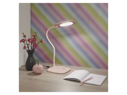 LED table lamp STELLA, pink