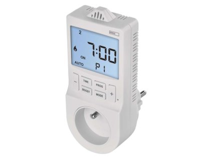 Socket thermostat with 2in1 digital timer function