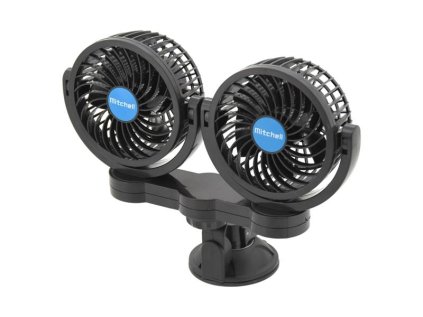 Fan MITCHELL 07222 DUO on suction cup 12V