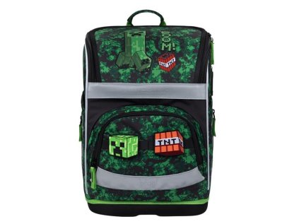 School bag BAAGL Zippy Plus Minecraft Boom