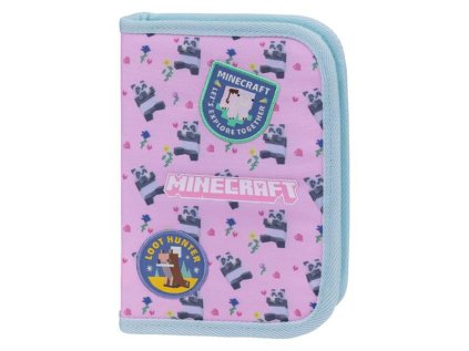 BAAGL Minecraft Panda single-decker pencil case