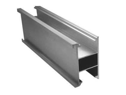 Aluminium mounting H profile 30x50mm 3,44 m silver