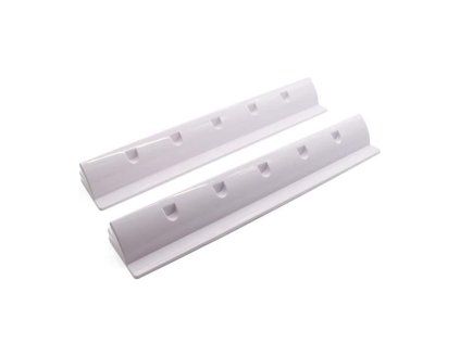 Holder for solar panel 460mm - pack of 2, white