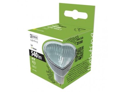 83006 halogenova ziarovka mr16 40w gu5 3 tepla biela stmievatelna