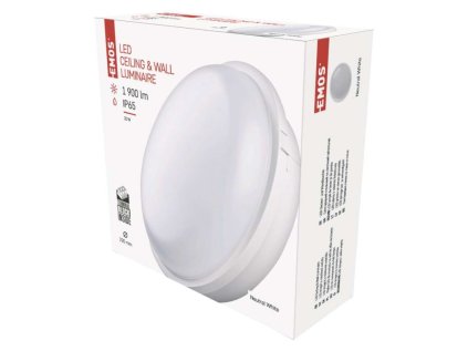 83477 1 led prisadene svietidlo qari kruhove biele 20w neutralna b ip65