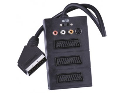 84089 av kabel scart 3 scart 3 cinch 1 svhs 0 5m