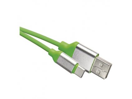84263 nabijaci a datovy kabel usb a 2 0 usb c 2 0 1 m zeleny