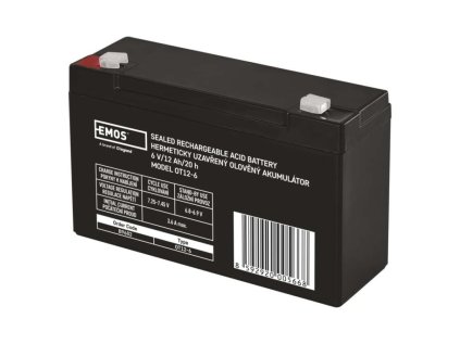 85202 3 bezudrzbovy oloveny akumulator 6 v 12 ah faston 4 7 mm