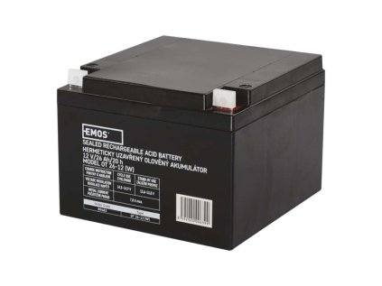 85205 2 bezudrzbovy oloveny akumulator 12 v 26 ah l2