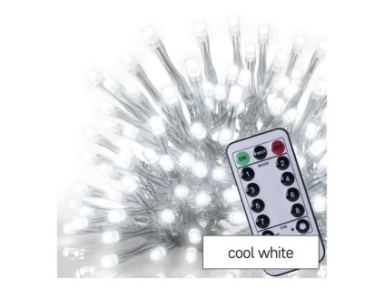 535511 1 led vianoc cencule 5 m vonkajsie aj vnutor studena biela ovladac programy casovac