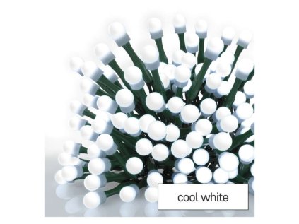 534188 led vianocna cherry retaz gulicky 8 m vonkajsia aj vnutorna studena biela casovac