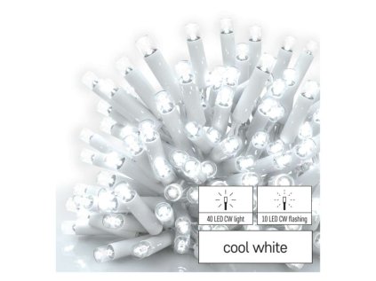 535895 1 profi led spojovacia retaz preblikujuca biela cencule 3 m vonk studena biela