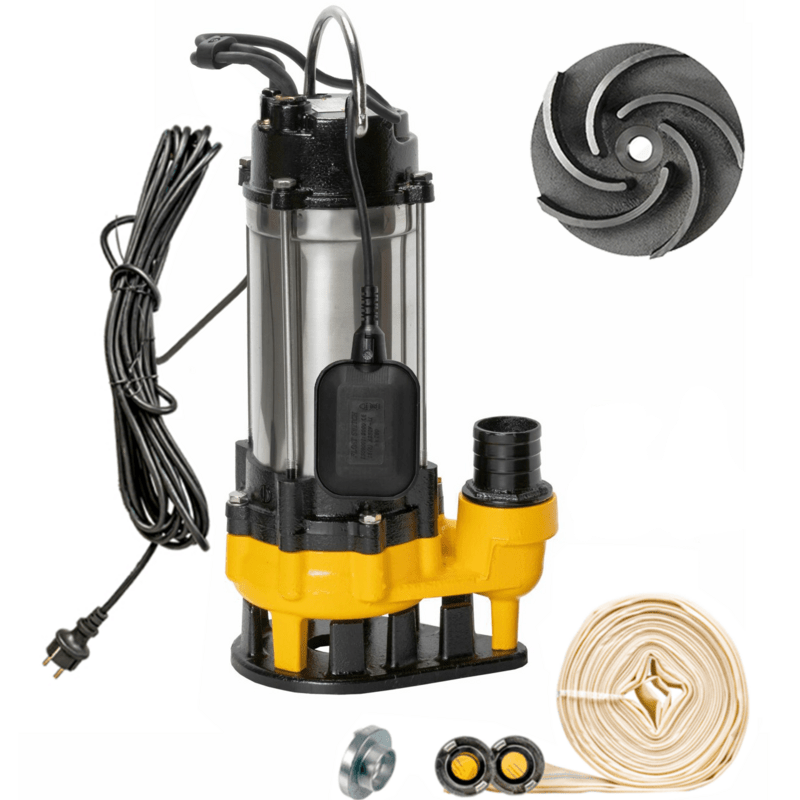 242153 1 kalovy set ponorne kalove cerpadlo wqf 750 s hadicou 20m