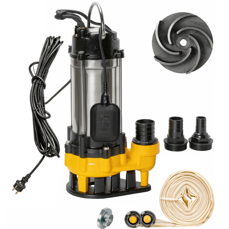 242165 kalovy set ponorne kalove cerpadlo wqf 1100 s hadicou 30m