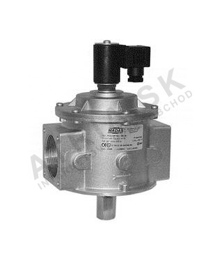 36239 elektromagneticky ventil zavitovy pre vykurovacie plyny 2 pn 6 nc hlinik