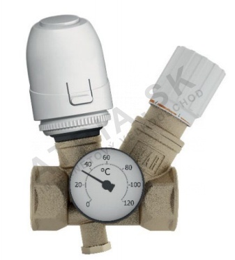 22697 termostaticky vyvazovaci ventil pre rozvody tv 3 4 f regulacia teploty a elektronicky by pass
