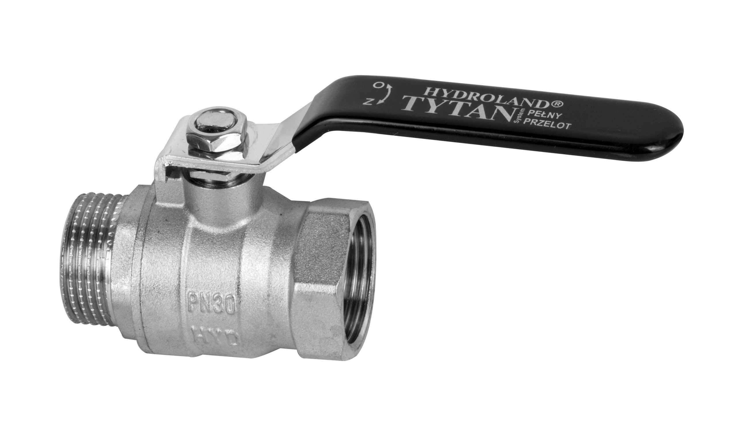 137103 water ball valve tytan with lever handle and compression nut 1 2 f m