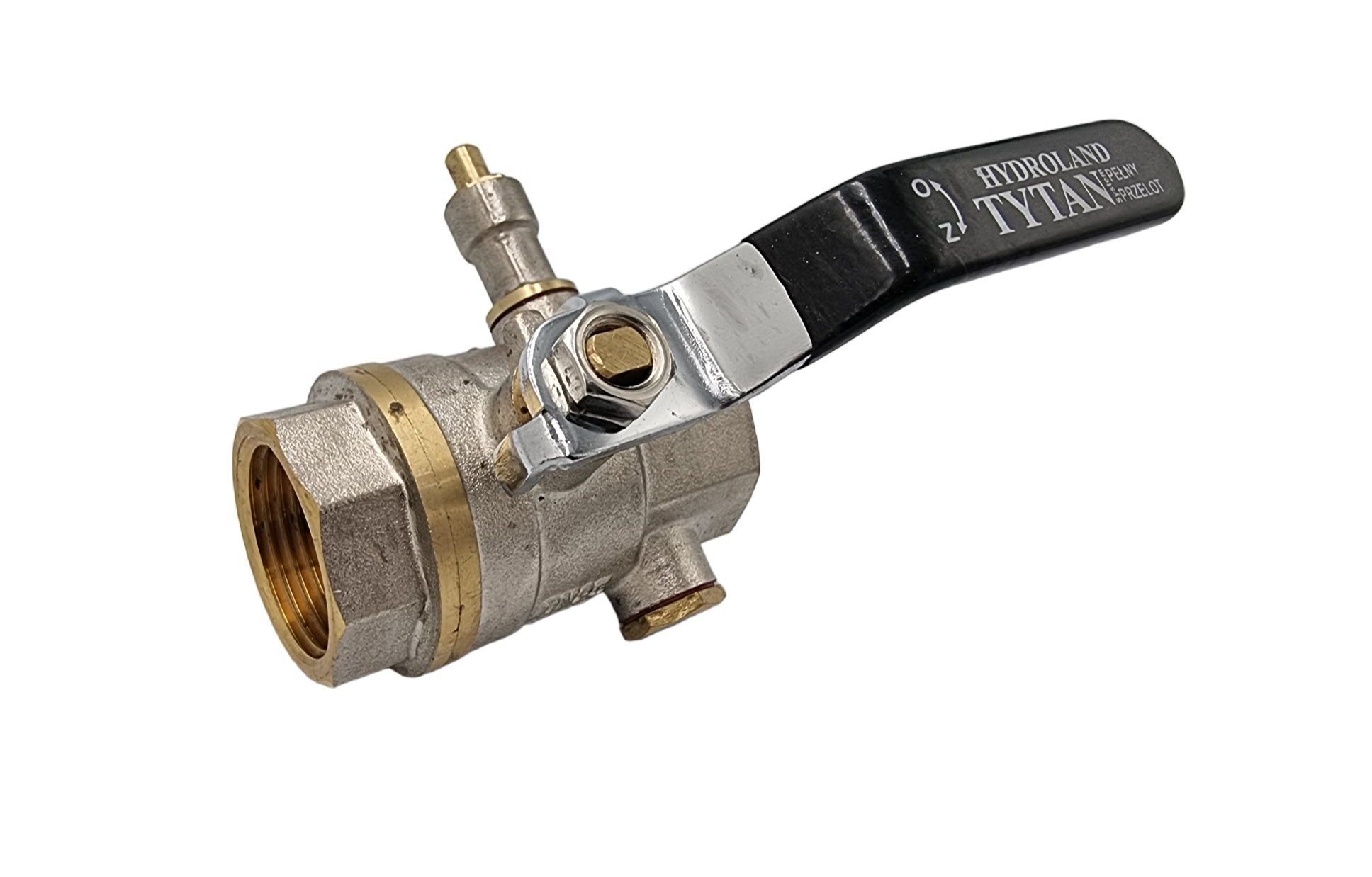 137148 water ball valve tytan with choke and vent valve 1 2