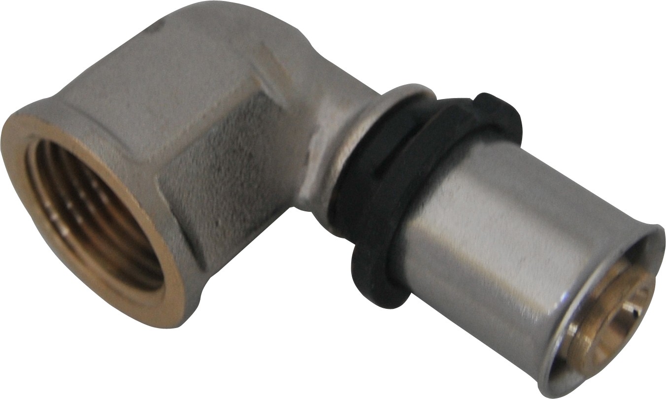 137211 clamping elbow 90 pex female 20x3 4