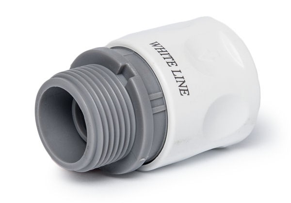 137754 white line quick connector gz 3 4 external thread