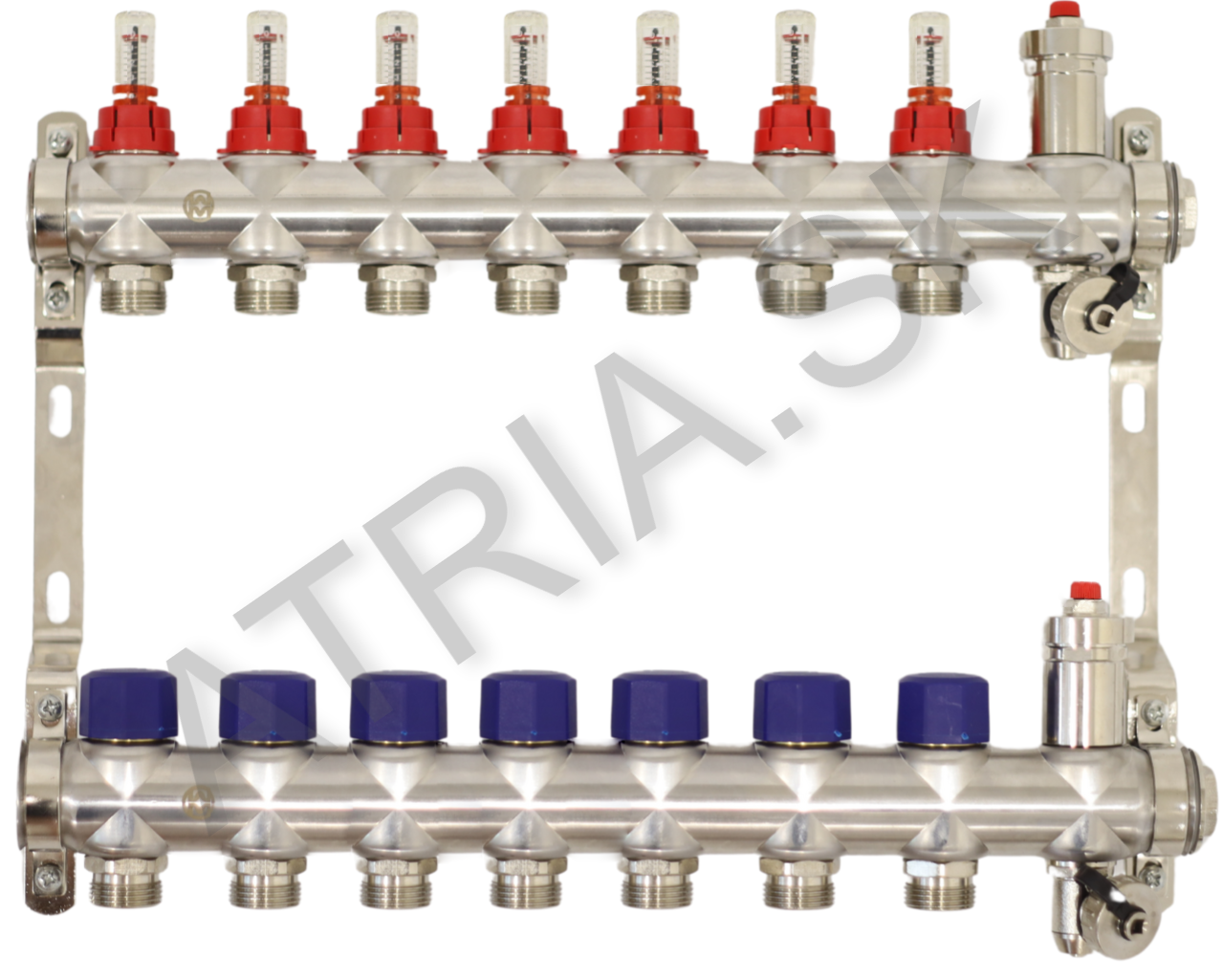 Stainless steel manifold way for underfloor heating ATRIA Europe