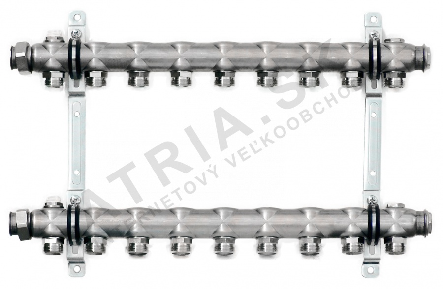 41402 nerezovy rozdelovac 9 cestny pre radiatory