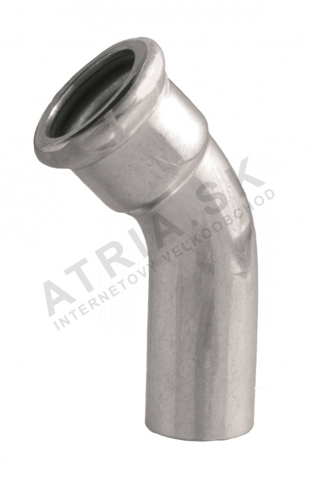 43361 oblouk 45 s jednym zasuvnym koncom c 22mm