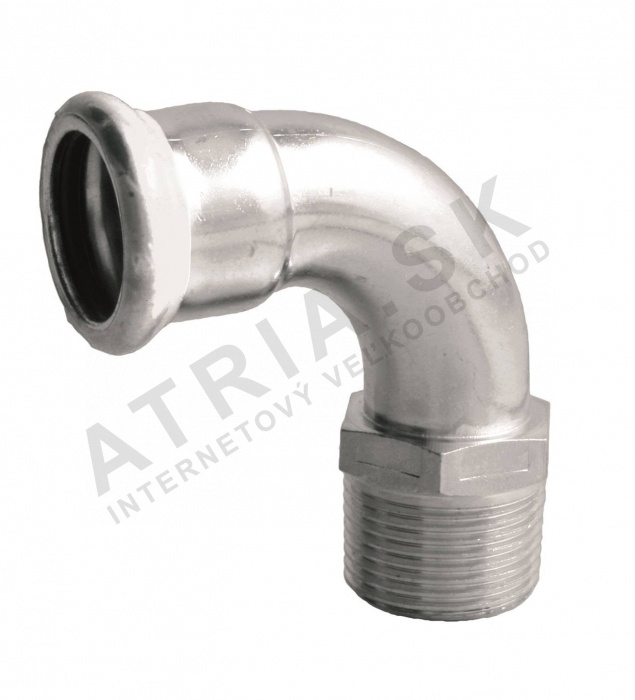 44003 prechodovy obluk 90 s vonkajsim zavitom c 54mm r2