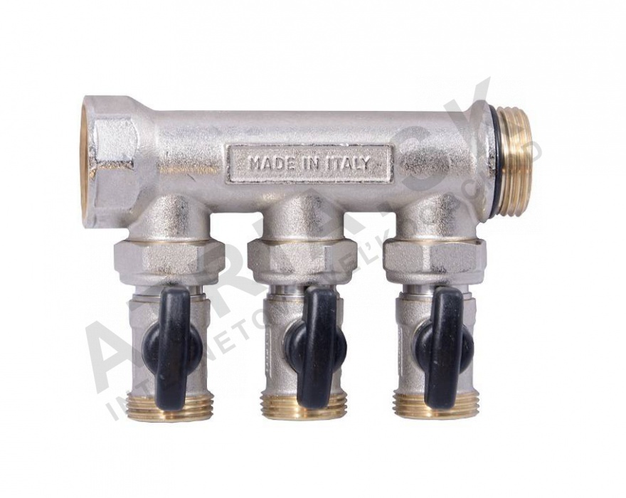 44870 rozdelovac s gulovymi uzavermi 3 4 xek 2cestny nikel