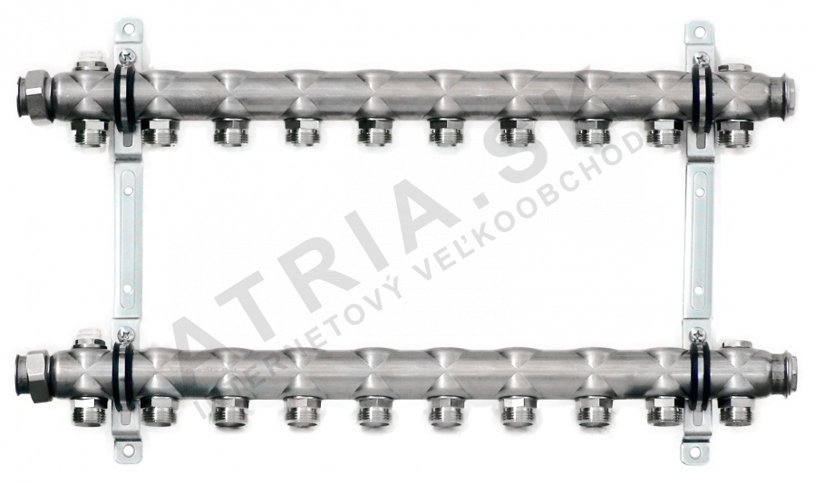 41405 nerezovy rozdelovac 10 cestny pre radiatory
