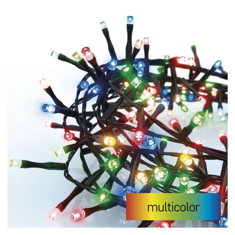 535577 1 led vianocna retaz jezko 6 m vonkajsia aj vnutorna multicolor casovac