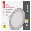 292860 14 led vstavane svietidlo nexxo kruhove strieborne 12w cct