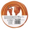 297570 7 dvojzilovy pohyblivy privod 20 m 1 zasuvka oranzovy pvc 230 v 1 5 mm2