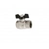 137112 water ball valve tytan with butterfly handle and compression nut 1 2