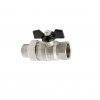 137133 water ball valve tytan with union and compression nut 3 4 female male