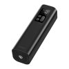 828782 12 baseus car tool super mini inflator tyre pump 15sec fast inflation 4 tires in 25 minutes black crcq000001