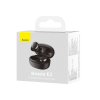 828791 baseus earphone bluetooth bowie e2 bt 5 2 tws av synchronization low latency ip55 black ngtw090001