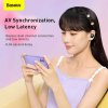 828791 7 baseus earphone bluetooth bowie e2 bt 5 2 tws av synchronization low latency ip55 black ngtw090001