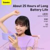 828791 8 baseus earphone bluetooth bowie e2 bt 5 2 tws av synchronization low latency ip55 black ngtw090001