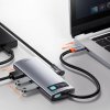 828812 7 baseus hub metal glam series 5 in 1 3xusb a 3 0 type c male type c female hdmi a gray eu wkwg020013