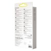 828812 11 baseus hub metal glam series 5 in 1 3xusb a 3 0 type c male type c female hdmi a gray eu wkwg020013