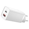 1423383 5 baseus travel charger gan2 lite quick charger c u qc 3 0 pd 3 0 65w eu white ccgan2l b02