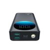 835373 2 joyroom power bank with digital display c u u pd 30w 30000 mah with usb a to typle c cable 0 25m and built in flashlight black jr pbf03
