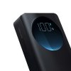 835373 3 joyroom power bank with digital display c u u pd 30w 30000 mah with usb a to typle c cable 0 25m and built in flashlight black jr pbf03