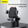 1423362 14 baseus car mount tank gravity phone holder with suction base tarnish black suyl tk01