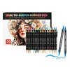 Acrylic markers LXFA04 36pcs