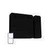 1373580 inteligentny detektor dveri oken shelly blu black bluetooth