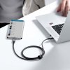 1460673 1 baseus type c explorer series auto power off fast charging data cable 100w 1m black cats000201