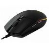 1497949 logitech mouse wired g203 lightsync 6 buttons 8000 dpi black eu 910 005796
