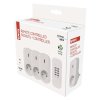 Remote controlled sockets, white